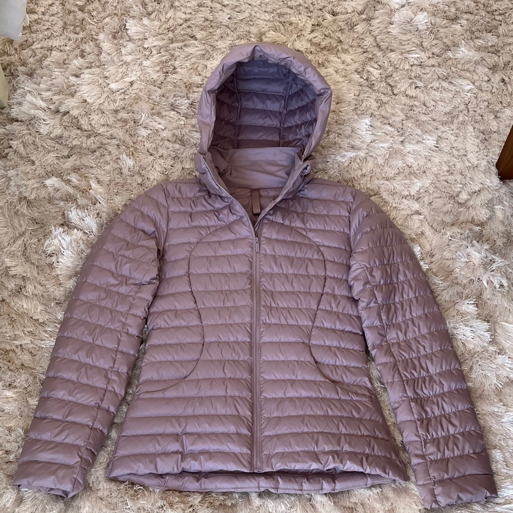 Lululemon light winter jacket (light purple)